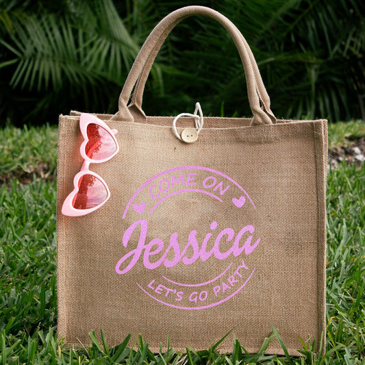Kids Custom Tote Bag With Name – Sunny Boutique Miami