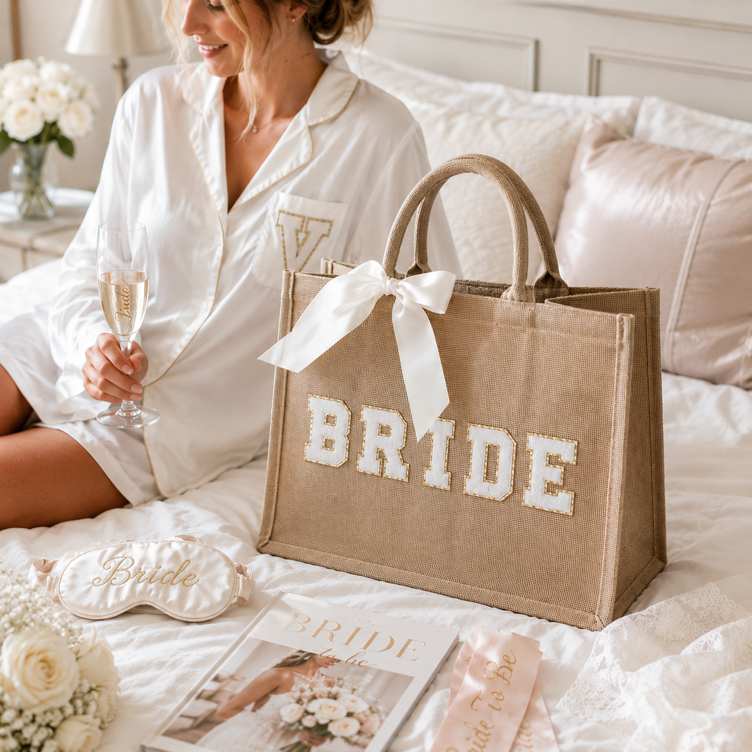 Custom Bridal Shower Tote Bag