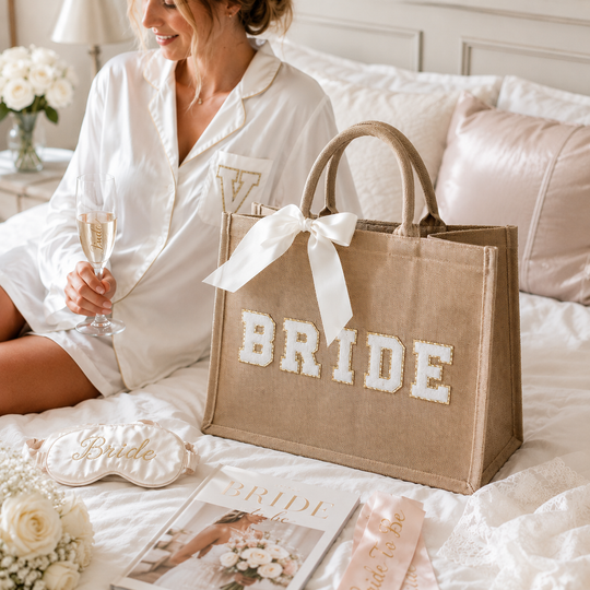 Custom Bridal Shower Tote Bag