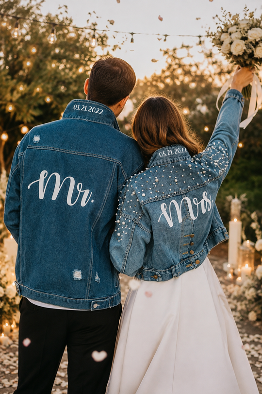Mr and Mrs Jean Wedding Jackets