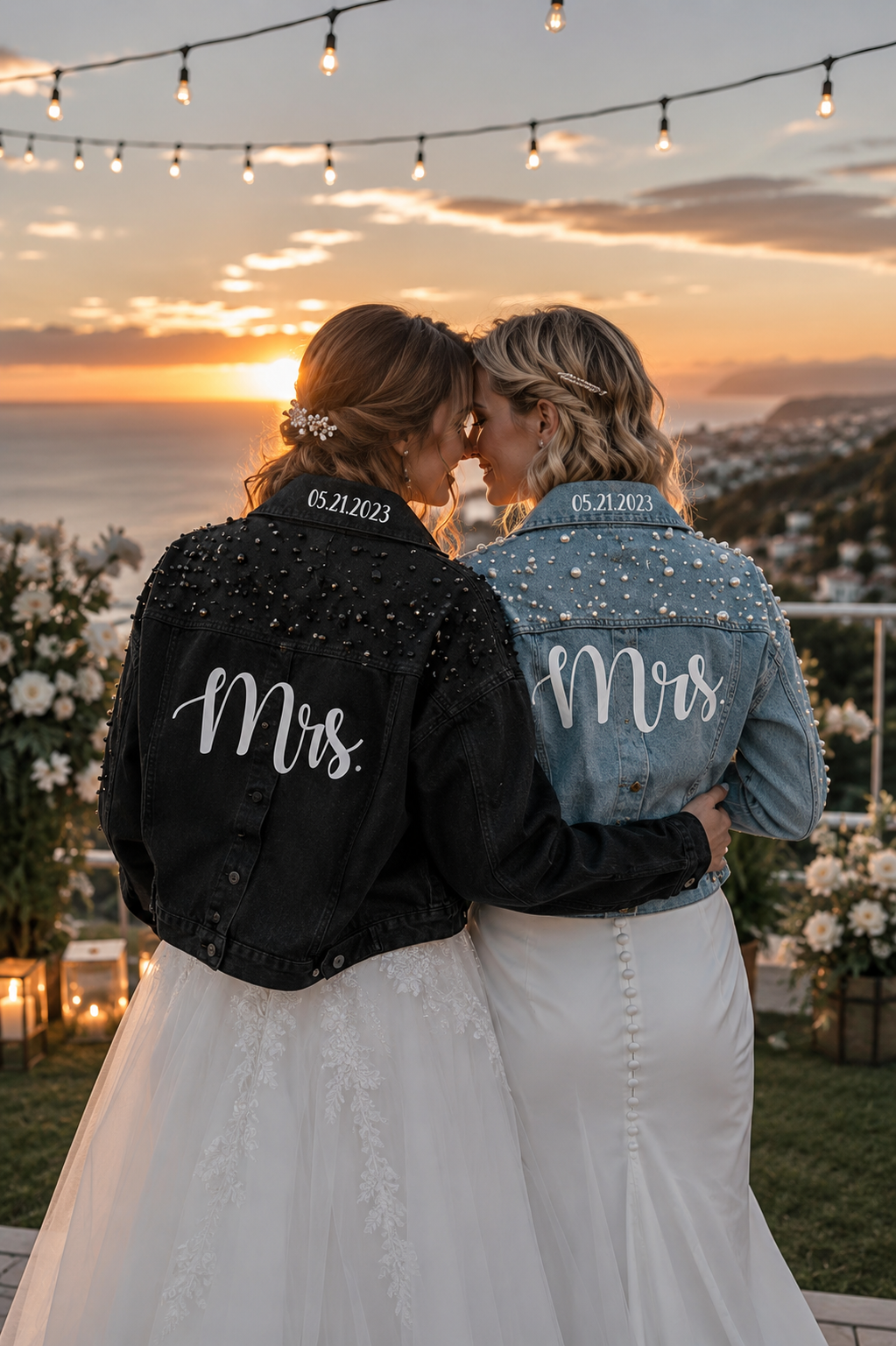 Mr and Mrs Jean Wedding Jackets