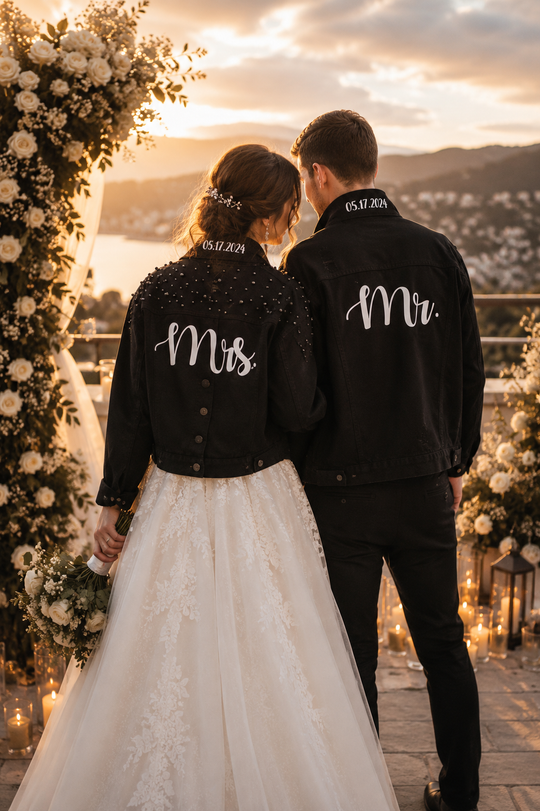 Mr and Mrs Jean Wedding Jackets