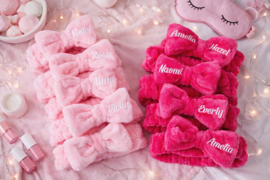 Kids Soft Spa Headband with Bow