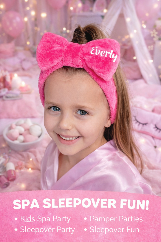 Kids Soft Spa Headband with Bow