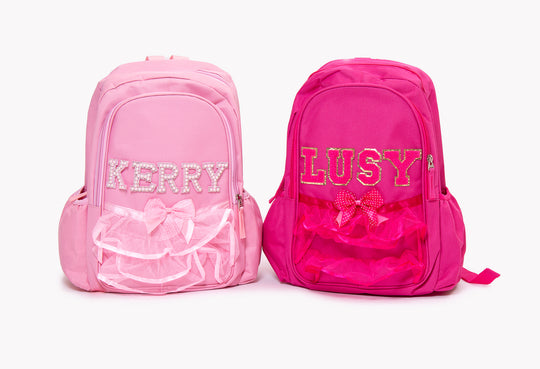 Custom Ruffled Backpacks