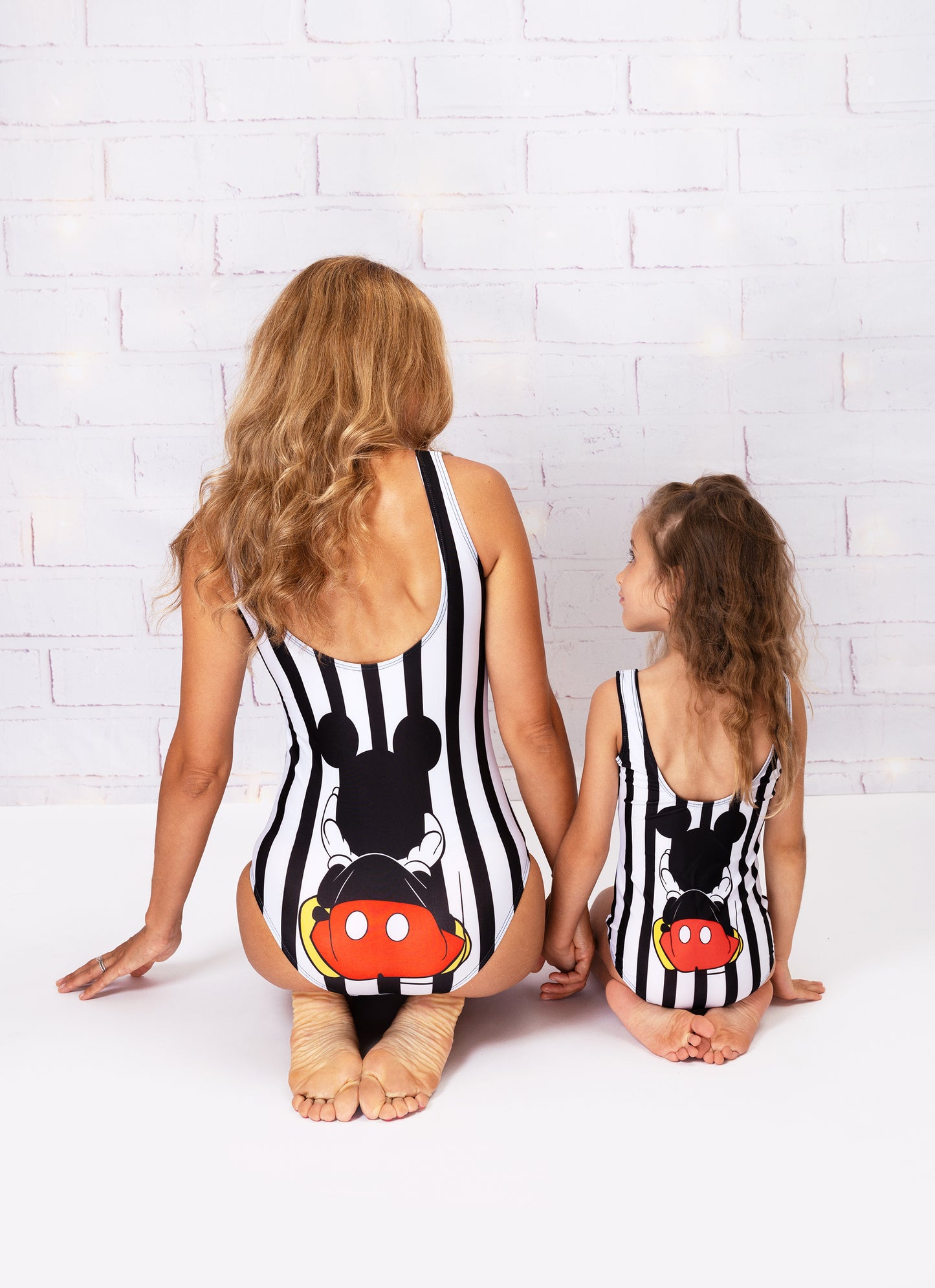 Mickey Mouse Custom Mommy and Me Swimsuits