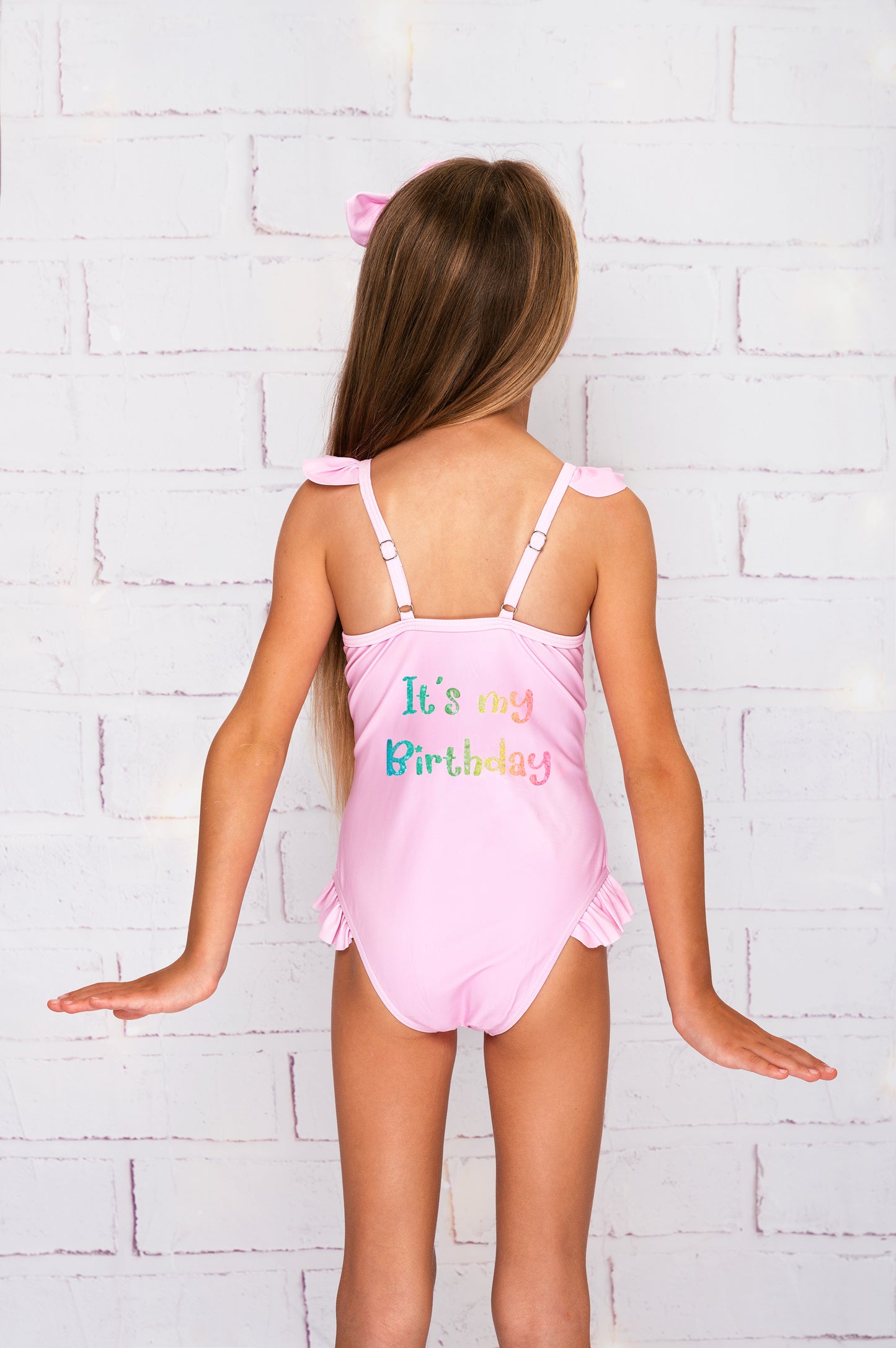 Custom Unicorn Kids Swimsuits