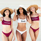 Bride Squad Customized Sexy Bikinis