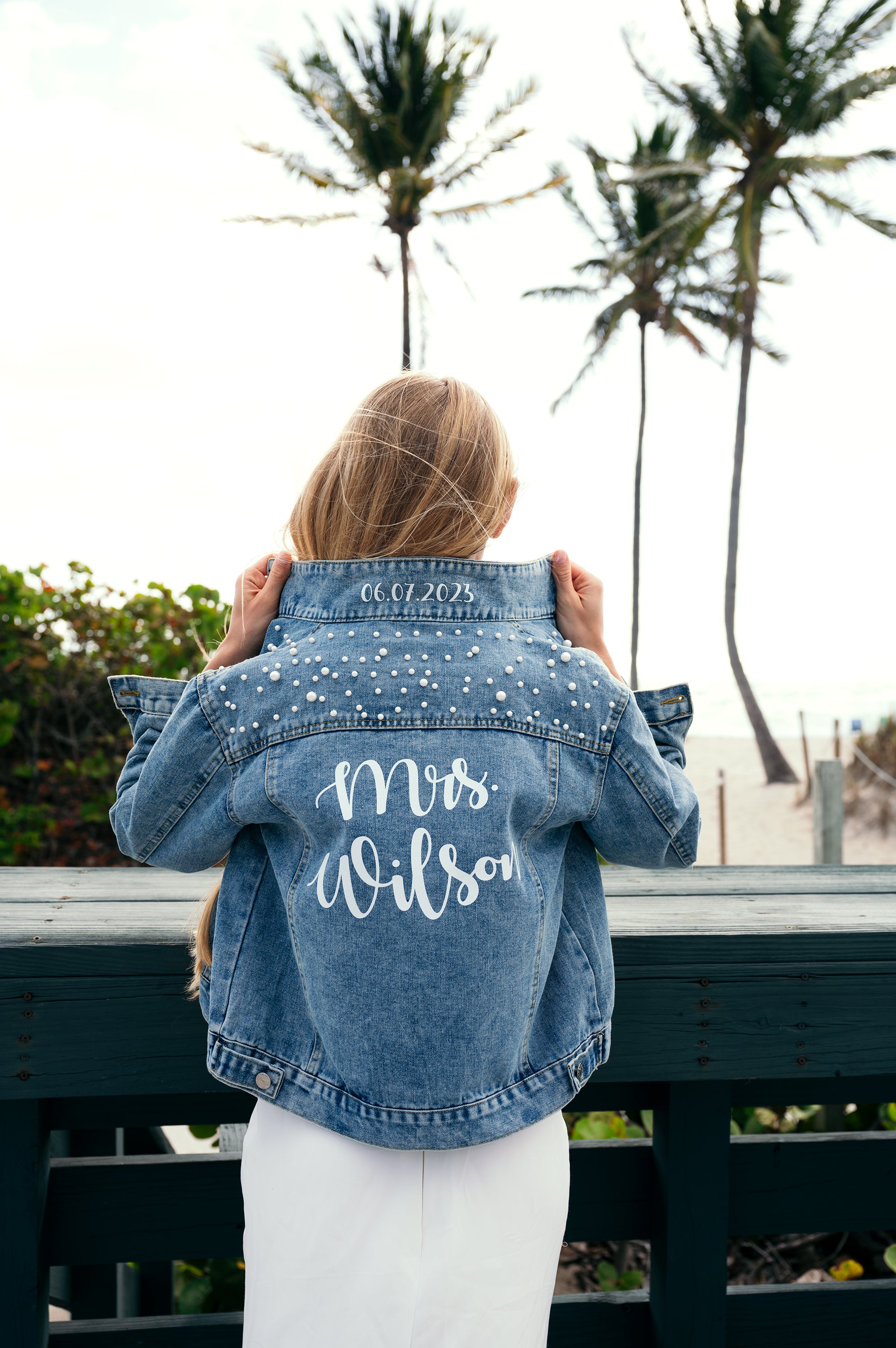 Denim clearance jacket mrs