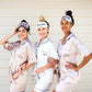 Bridal Shower Custom Pajama Set Short Sleeves+Shorts