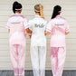 Bridal Shower Customized Pajamas - Short Sleeves +Pants
