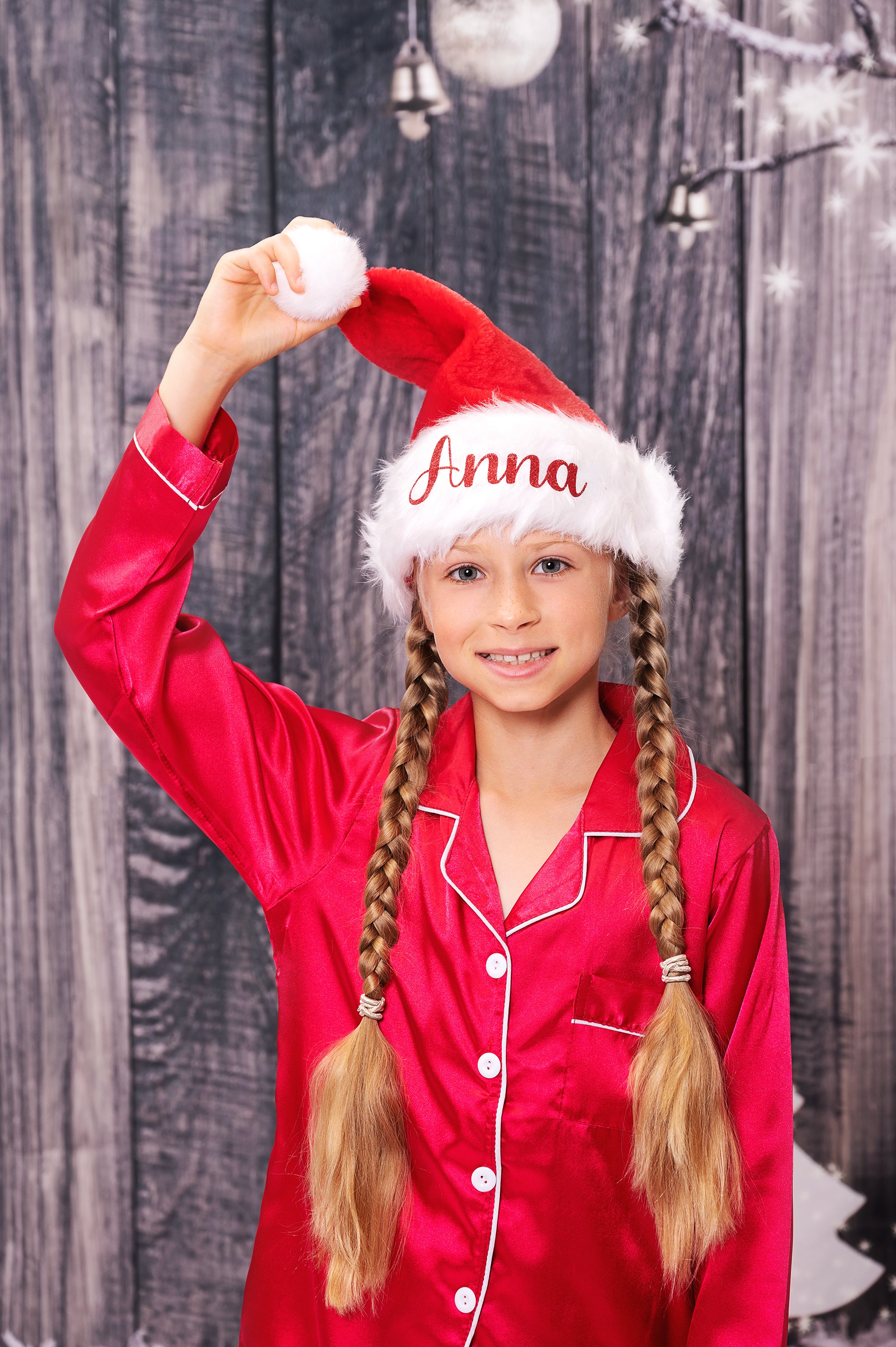 Custom Santa Hats with Names for Kids Sunny Boutique Miami