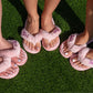 Pink Customized Spa Satin Robes for Bridesmaids Party