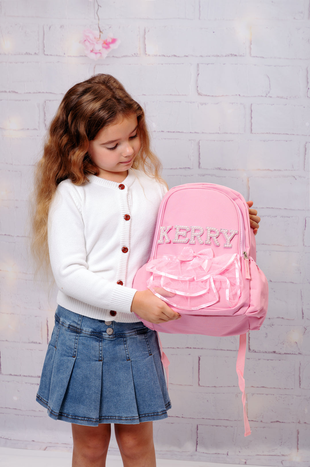 Custom Ruffled Backpacks