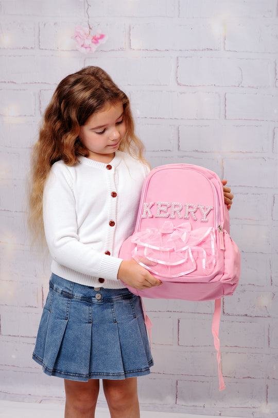 Custom Ruffled Backpacks