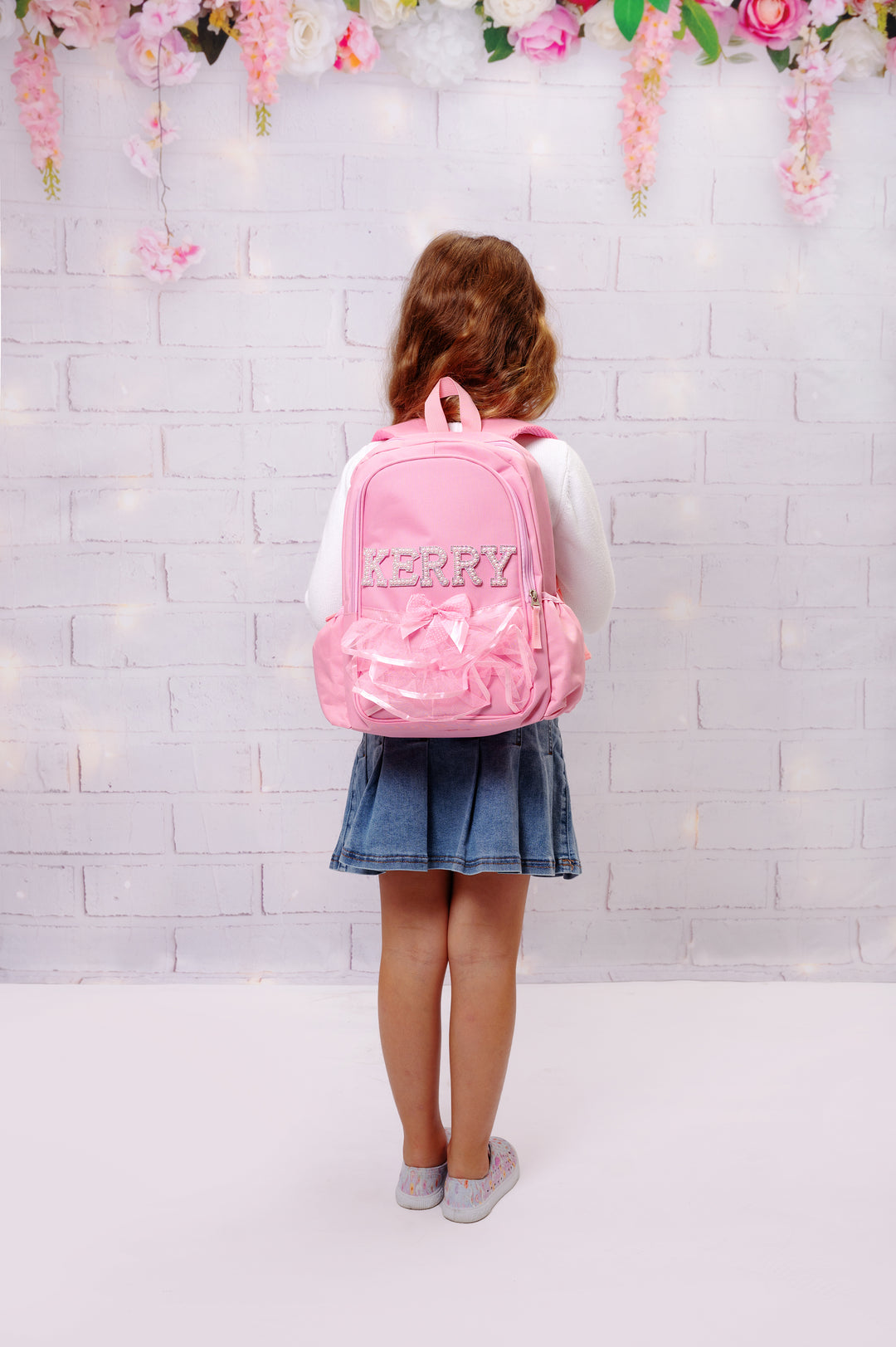 Custom Ruffled Backpacks