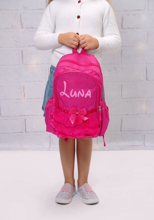 Custom Girls Backpack -Disney