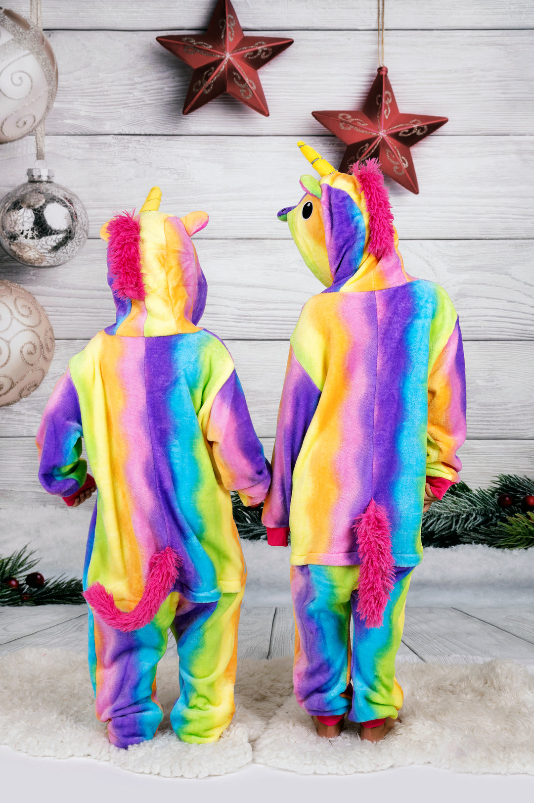 Christmas Unicorn Custom Pajama for Kids