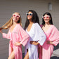 Long Swim Cover Ups With Belt For Bachelorette