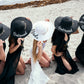 Women's Floppy Sun Hat with Shells