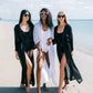 Bridesmaids Custom Long Swims Cover Ups - long sleeves