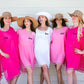 Bride Squad Custom Beach Cover Up with Tassels