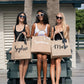 Personalized Bachelorette Tote Bags Style 5