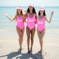 Pink Dolly Custom One Piece Swimsuit - Style1