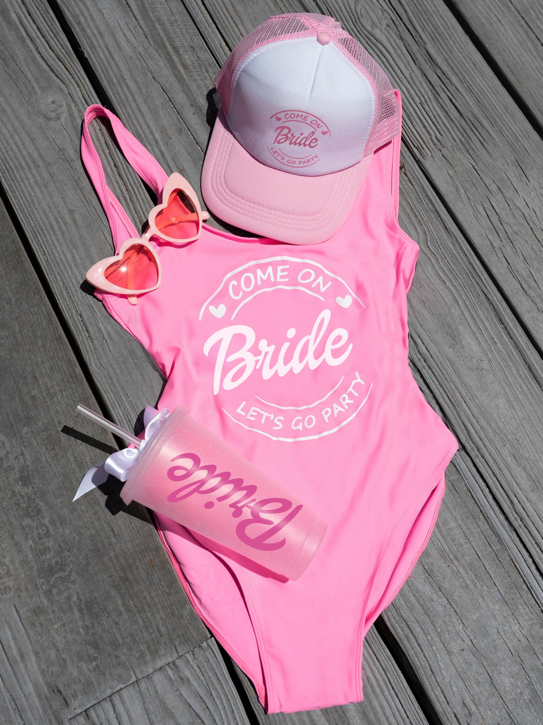 Come on Bride - Let’s Go Party Pink Dolly Set