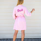 Pink Dolly Custom Spa Waffled Bathrobe