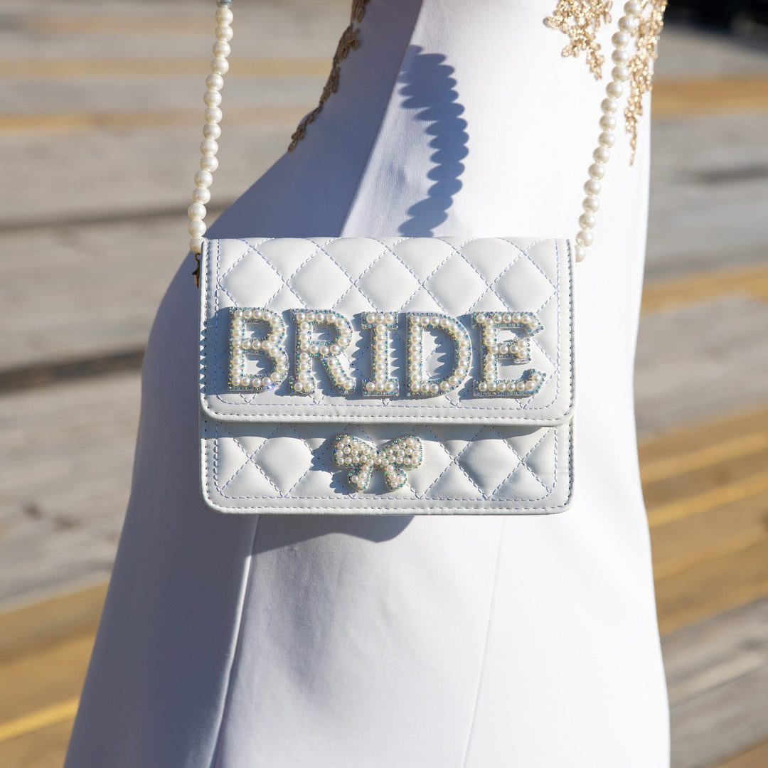 Bride Pearls Handbag