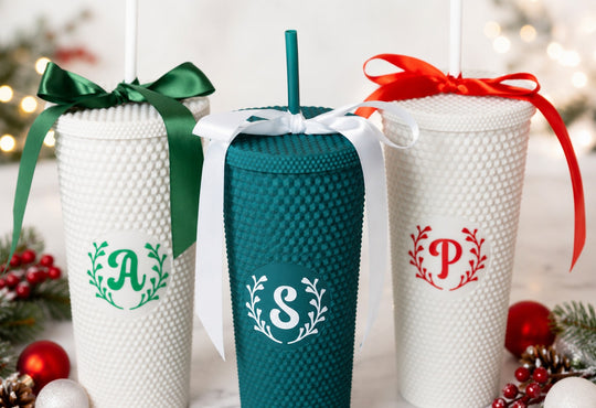 Custom Reusable Studded Trendy Tumblers