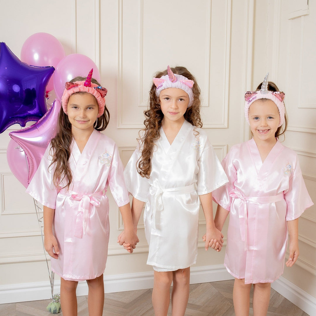 Kids Unicorn Horn Soft Spa Headbands