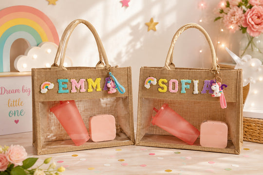 Personalized Unicorn Tote Bag