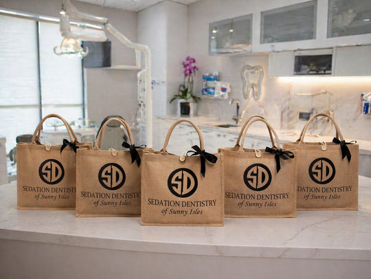 Custom Logo Tote Bags – Corporate Branded Jute Bags for Business, Events & Promotions