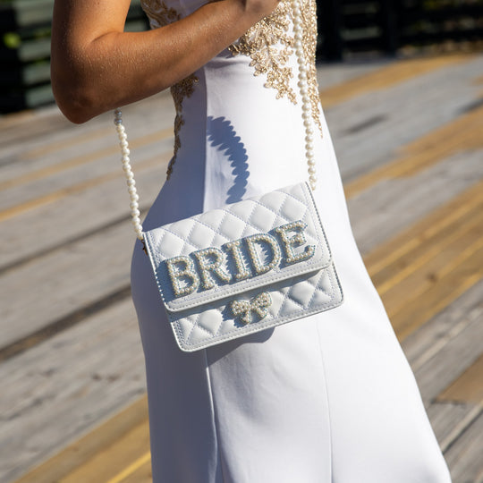 Bride Pearls Handbag