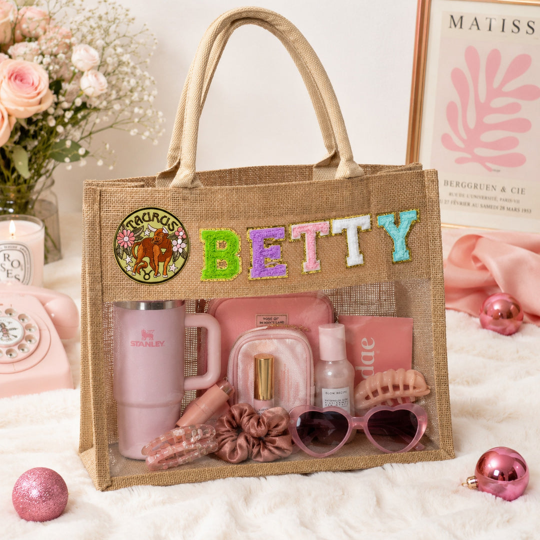 Personalized Zodiac Tote Bag. Custom Astrology Gift