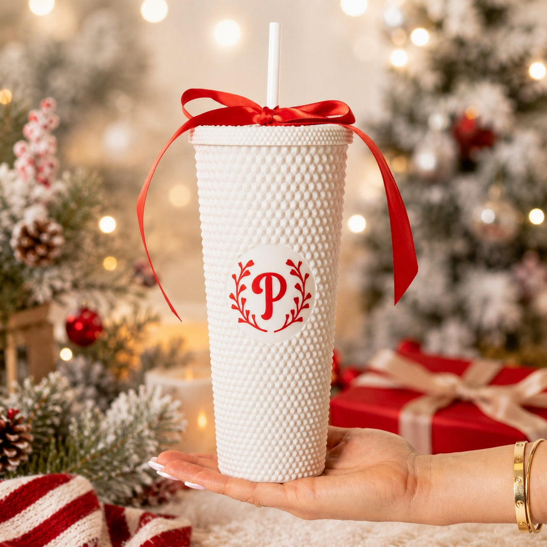 Custom Reusable Studded Trendy Tumblers