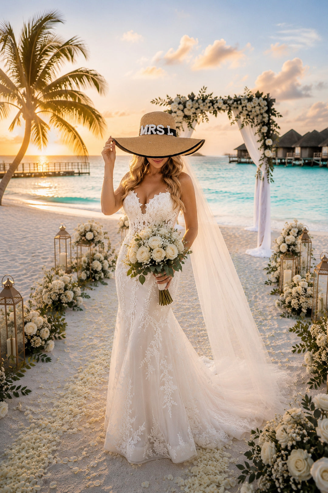 Personalized Mrs Hat