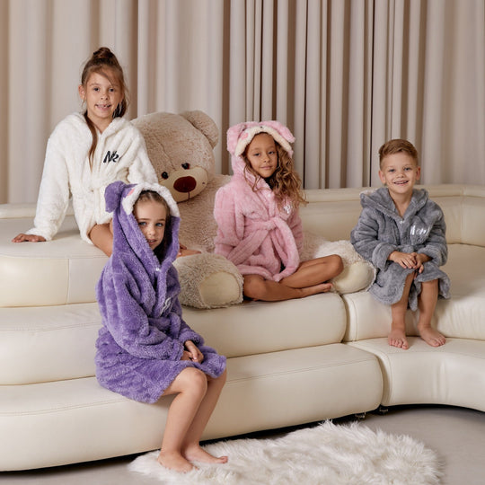 Kids Bunny Personalized Bathrobes