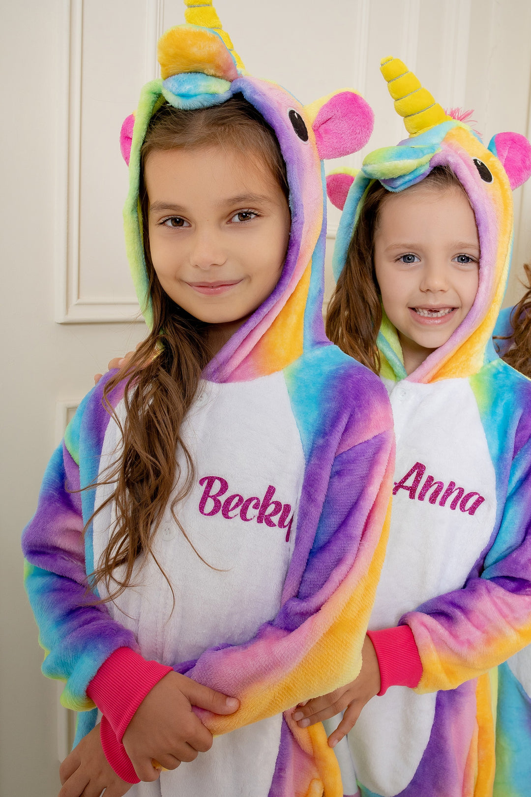 Family Matching Unicorn Rainbow One size Pajamas