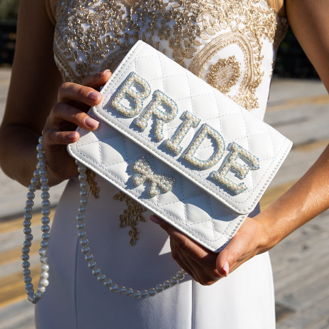 Bride Pearls Handbag