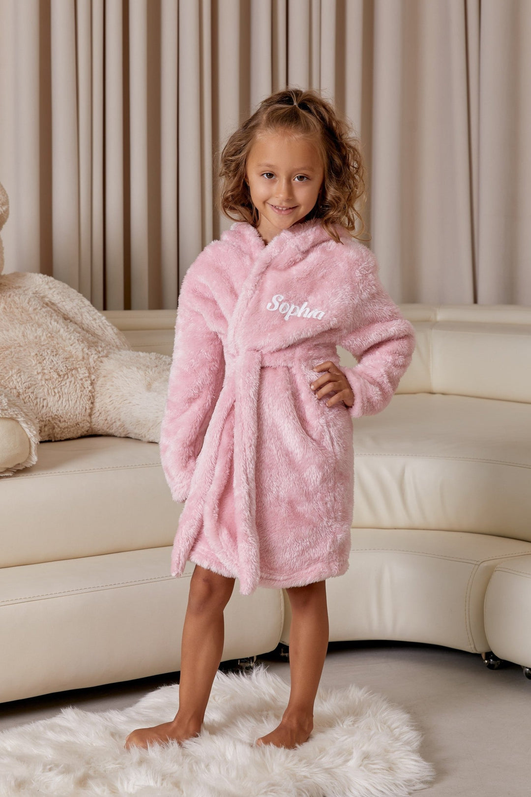 Kids Bunny Personalized Bathrobes