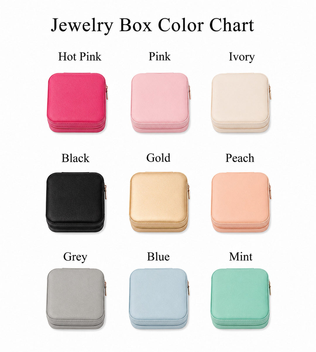 Personalized Birth Flower Jewelry Box