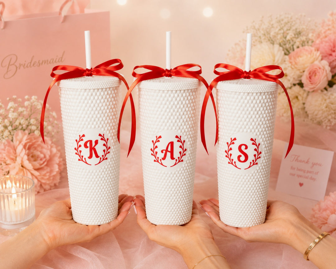 Custom Reusable Studded Trendy Tumblers