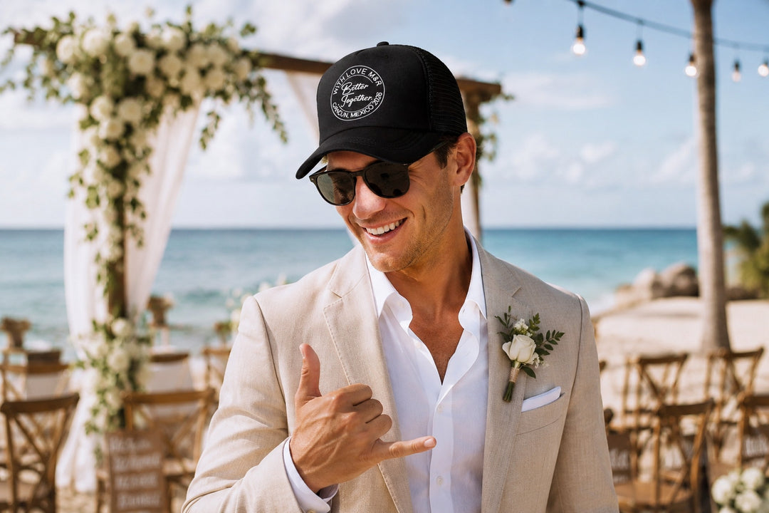 Custom Trucker Caps. Personalized Wedding & Party Favors