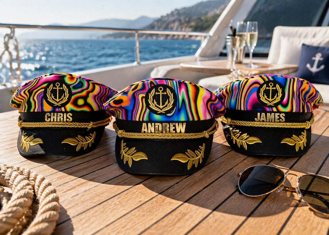 Personalized Captain Hat LGBTQ Pride