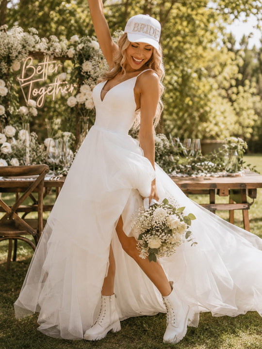 Pearl Bride Trucker Hat