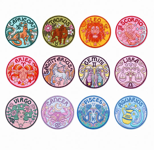 Personalized Zodiac Tote Bag. Custom Astrology Gift