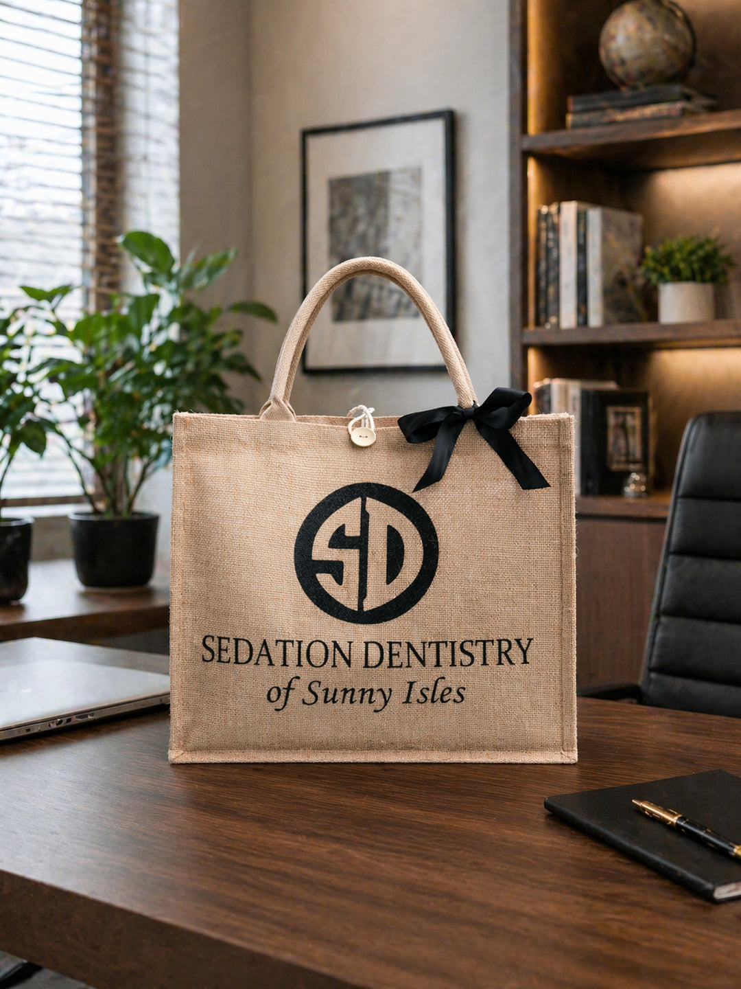 Custom Logo Tote Bags – Corporate Branded Jute Bags for Business, Events & Promotions